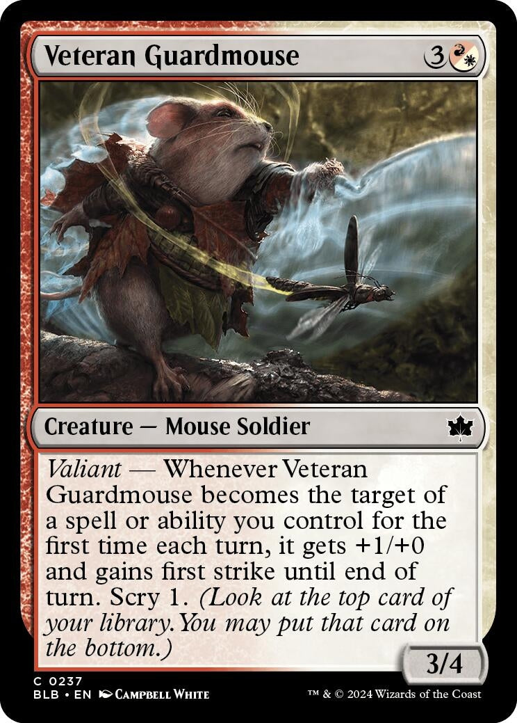 Veteran Guardmouse (237) [BLB] - MTG Single