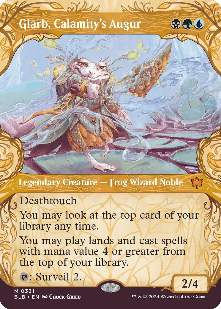 Glarb Calamity’s Augur (Showcase) (331) [BLB] - MTG Single