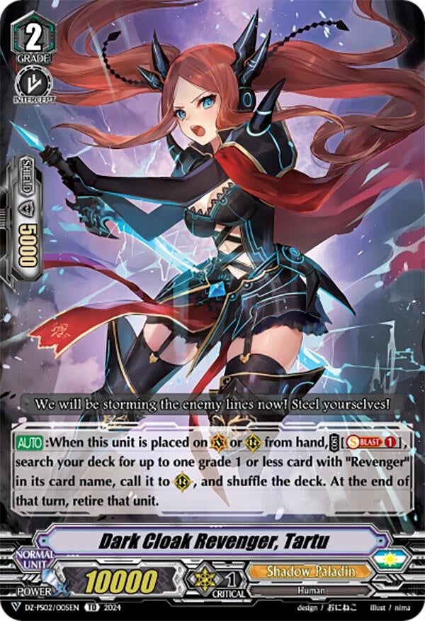 Dark Cloak Revenger Tartu (2005) [DZ-PS02] - Cardfight Vanguard Single
