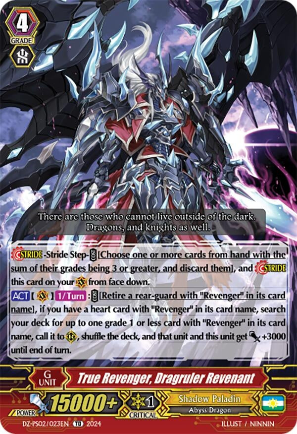 True Revenger Dragruler Revenant (2023) [DZ-PS02] - Cardfight Vanguard Single
