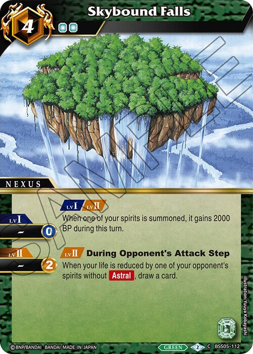 Skybound Falls (5112) [BSS05] - Battle Spirits Saga Single