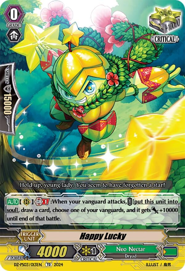 Happy Lucky (3013) [DZ-PS03] - Cardfight Vanguard Single