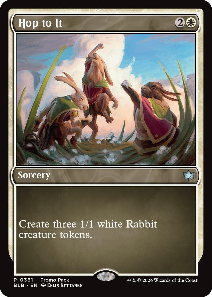 Hop to It (381) [PPBLB] - MTG Single