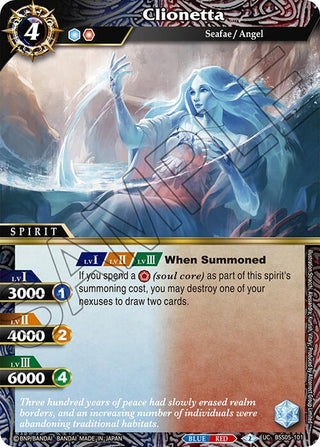 Clionetta (5101) [BSS05] - Battle Spirits Saga Single