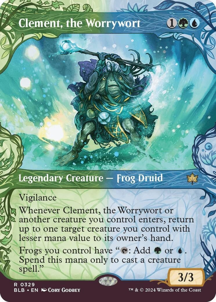 Clement the Worrywort (Showcase) (329) [BLB] - MTG Single