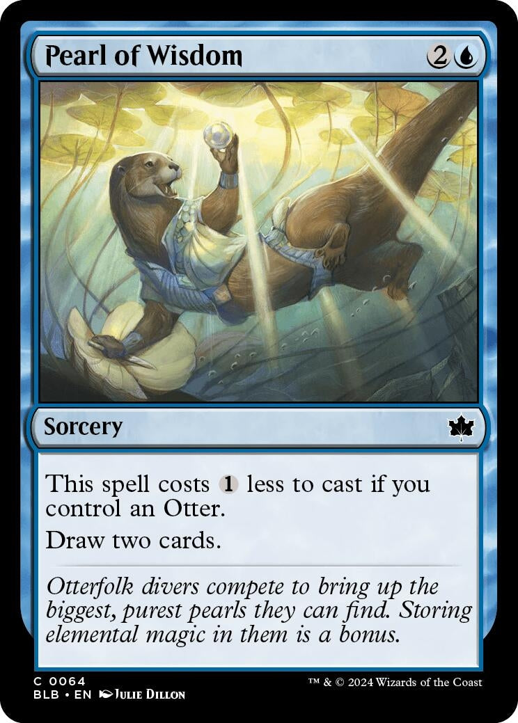 Pearl of Wisdom (64) [BLB] - MTG Single
