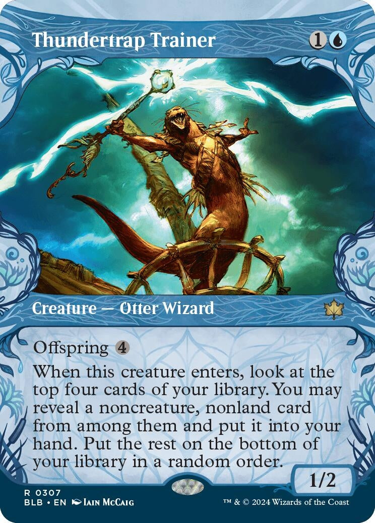 Thundertrap Trainer (Showcase) (307) [BLB] - MTG Single