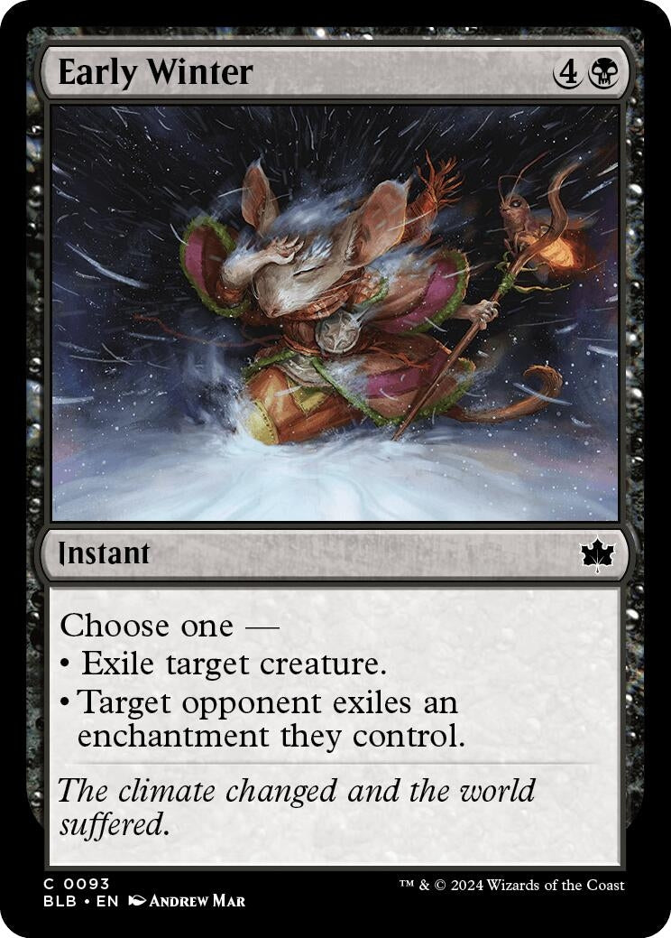 Early Winter (93) [BLB] - MTG Single