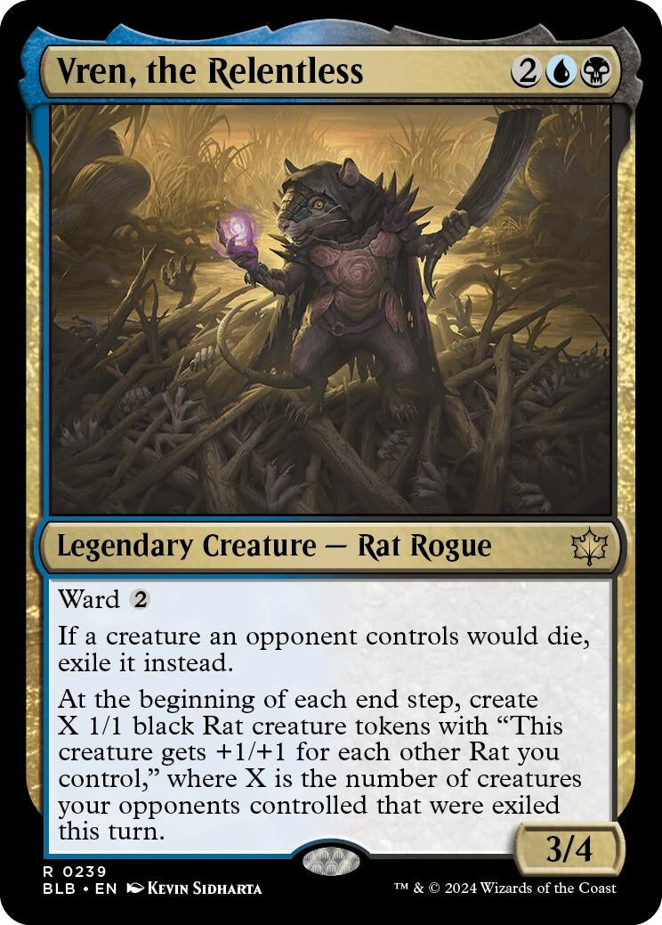 Vren the Relentless (239) [BLB] - MTG Single