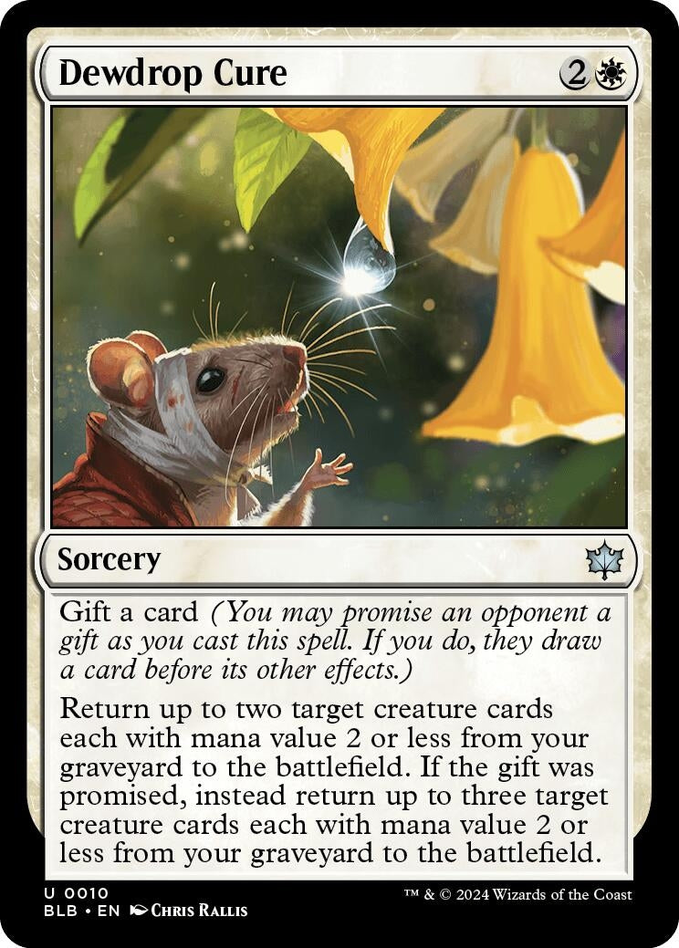 Dewdrop Cure (10) [BLB] - MTG Single