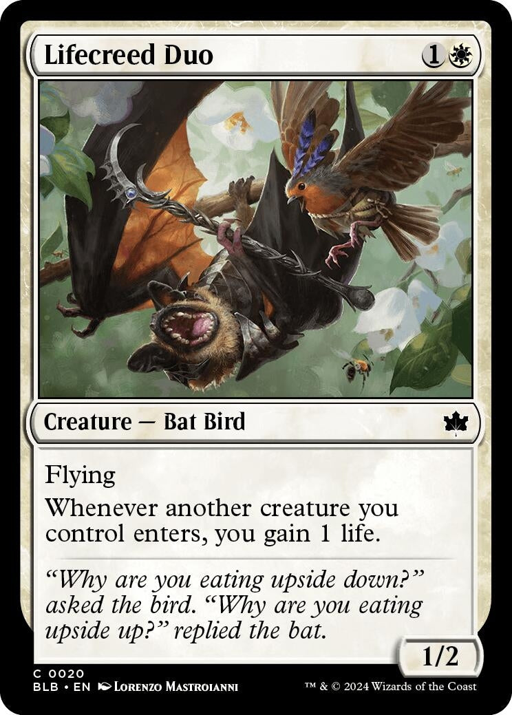Lifecreed Duo (20) [BLB] - MTG Single