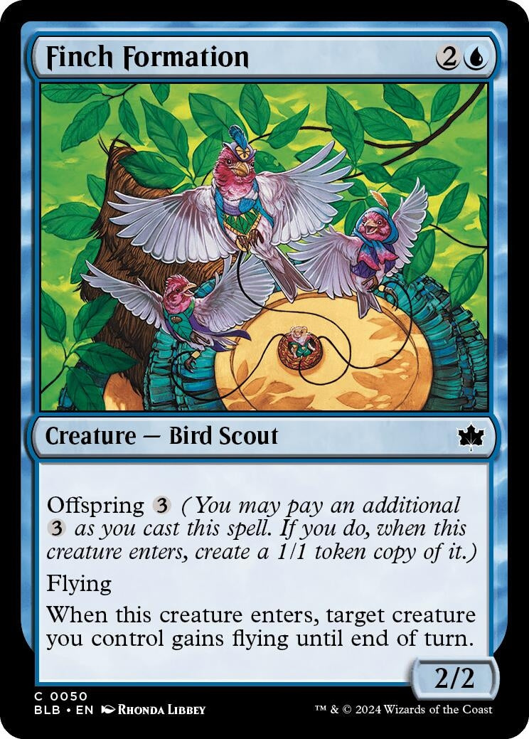 Finch Formation (50) [BLB] - MTG Single
