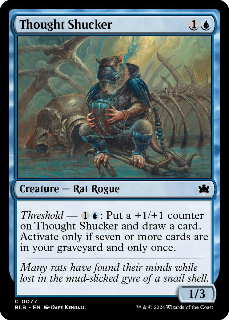 Thought Shucker (77) [BLB] - MTG Single