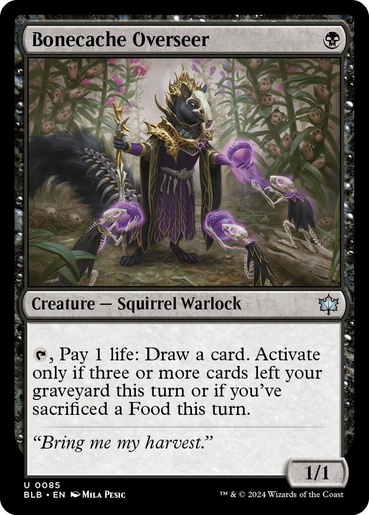 Bonecache Overseer (85) [BLB] - MTG Single