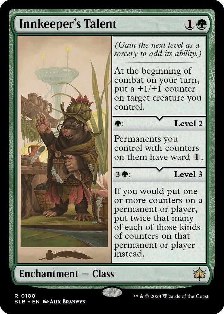 Innkeeper’s Talent (180) [BLB] - MTG Single