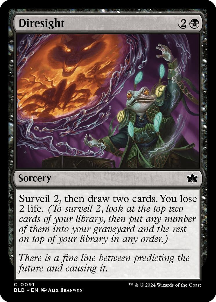 Diresight (91) [BLB] - MTG Single