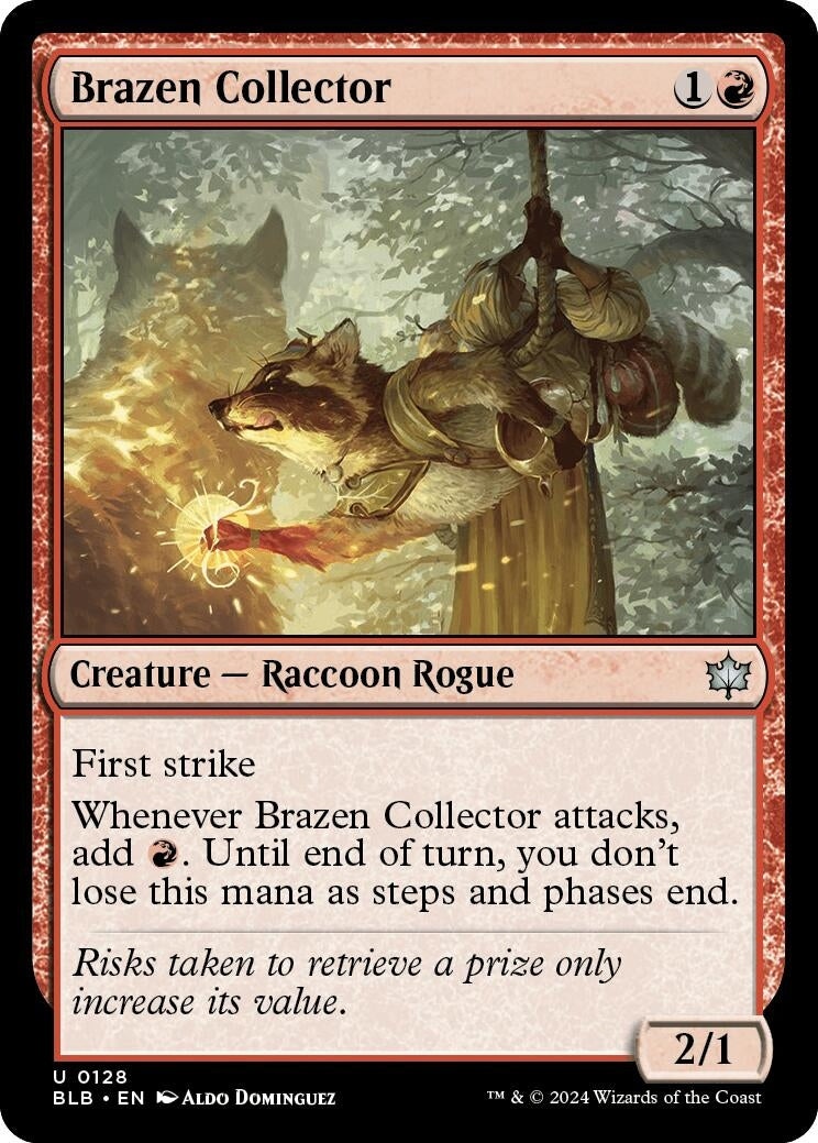 Brazen Collector (128) [BLB] - MTG Single