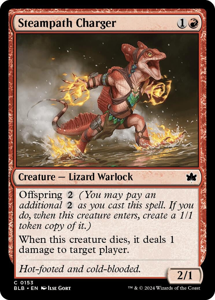 Steampath Charger (153) [BLB] - MTG Single