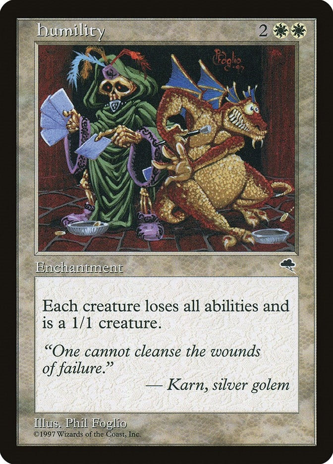 Humility (24) [TMP] - MTG Single