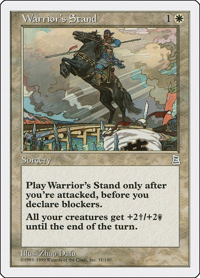Warrior’s Stand (31) [PTK] - MTG Single
