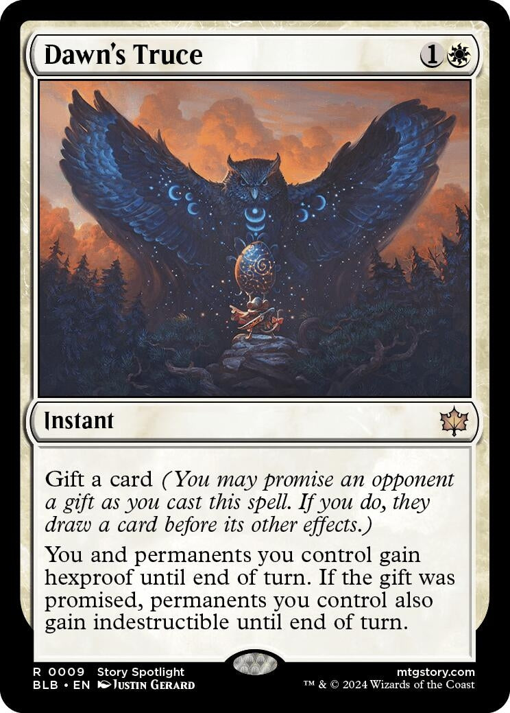 Dawn’s Truce (9) [BLB] - MTG Single
