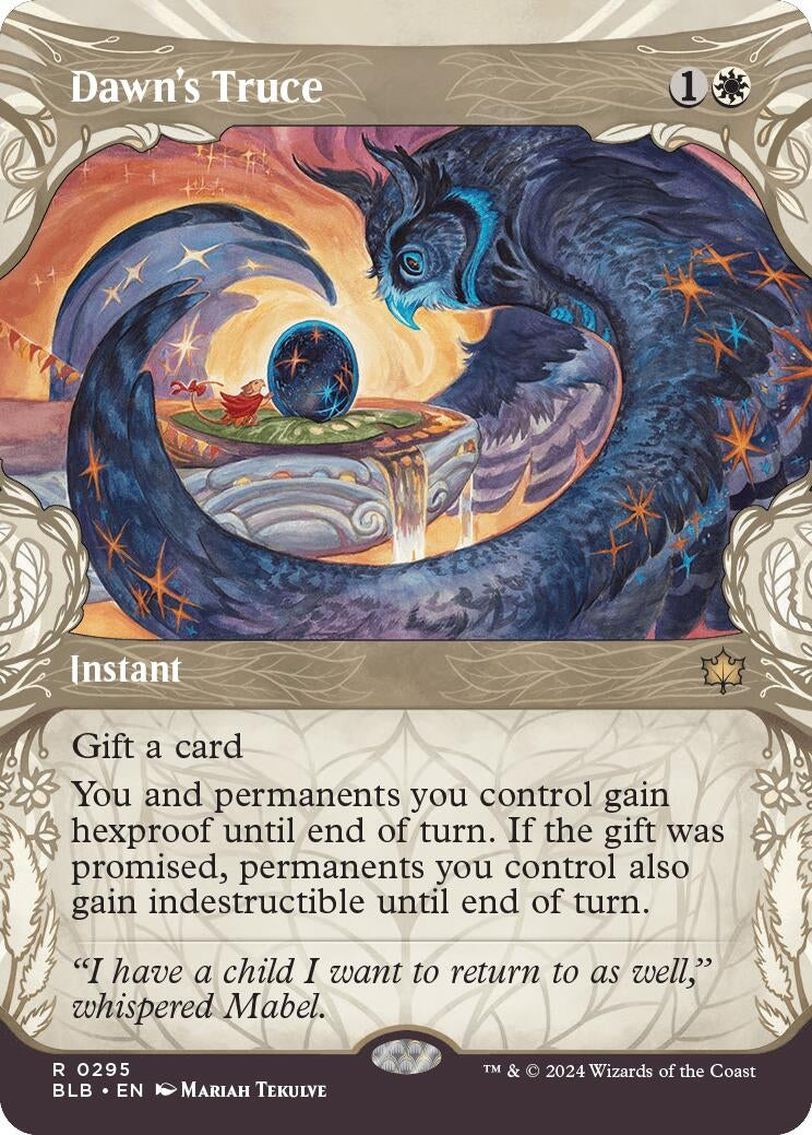 Dawn’s Truce (Showcase) (295) [BLB] - MTG Single