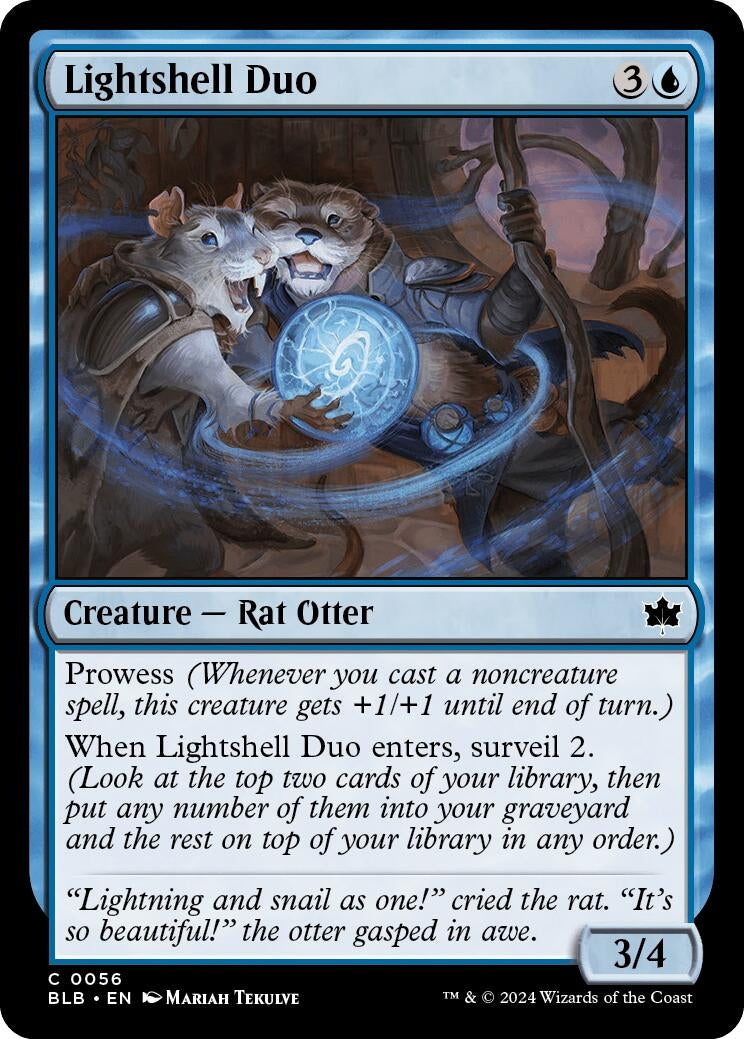 Lightshell Duo (56) [BLB] - MTG Single