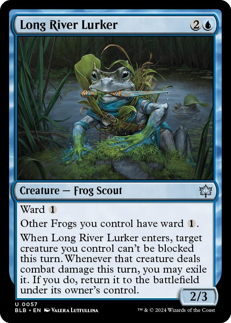 Long River Lurker (57) [BLB] - MTG Single