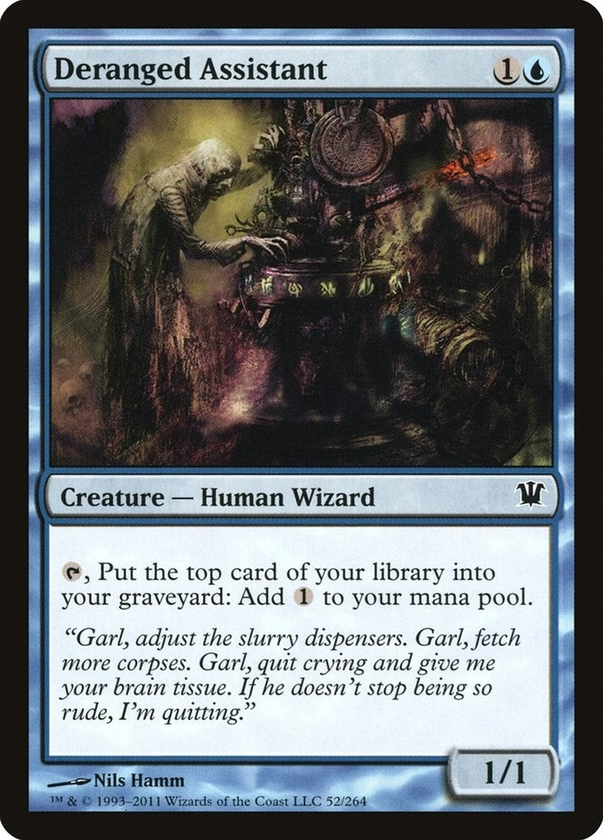 Deranged Assistant (52) [ISD] - MTG Single