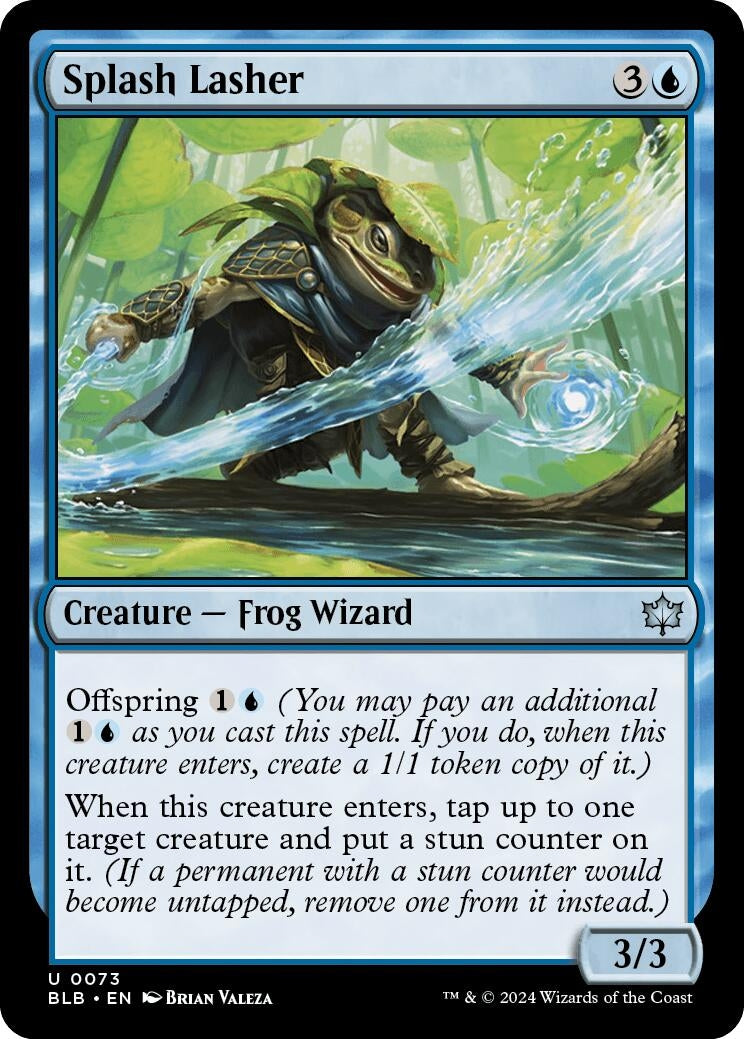 Splash Lasher (73) [BLB] - MTG Single