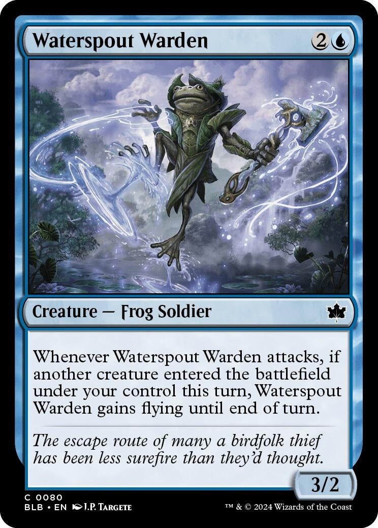 Waterspout Warden (80) [BLB] - MTG Single