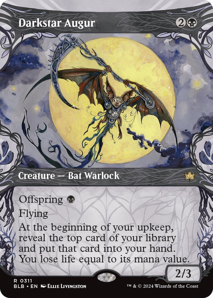 Darkstar Augur (Showcase) (311) [BLB] - MTG Single