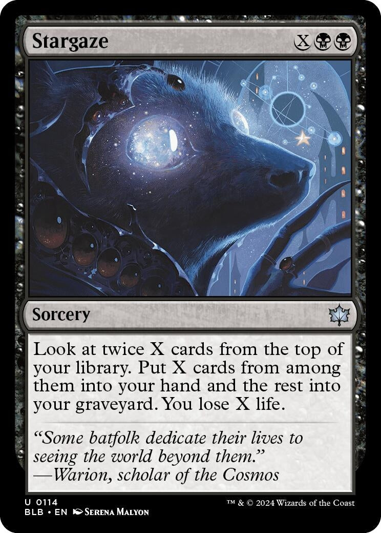 Stargaze (114) [BLB] - MTG Single