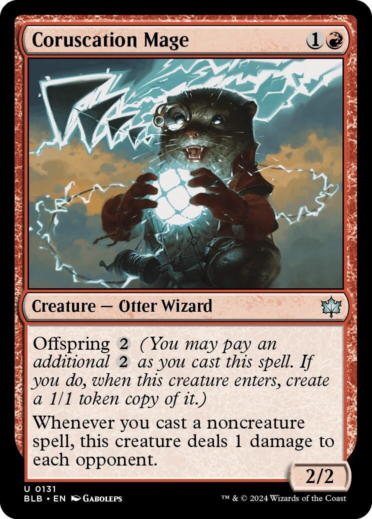 Coruscation Mage (131) [BLB] - MTG Single