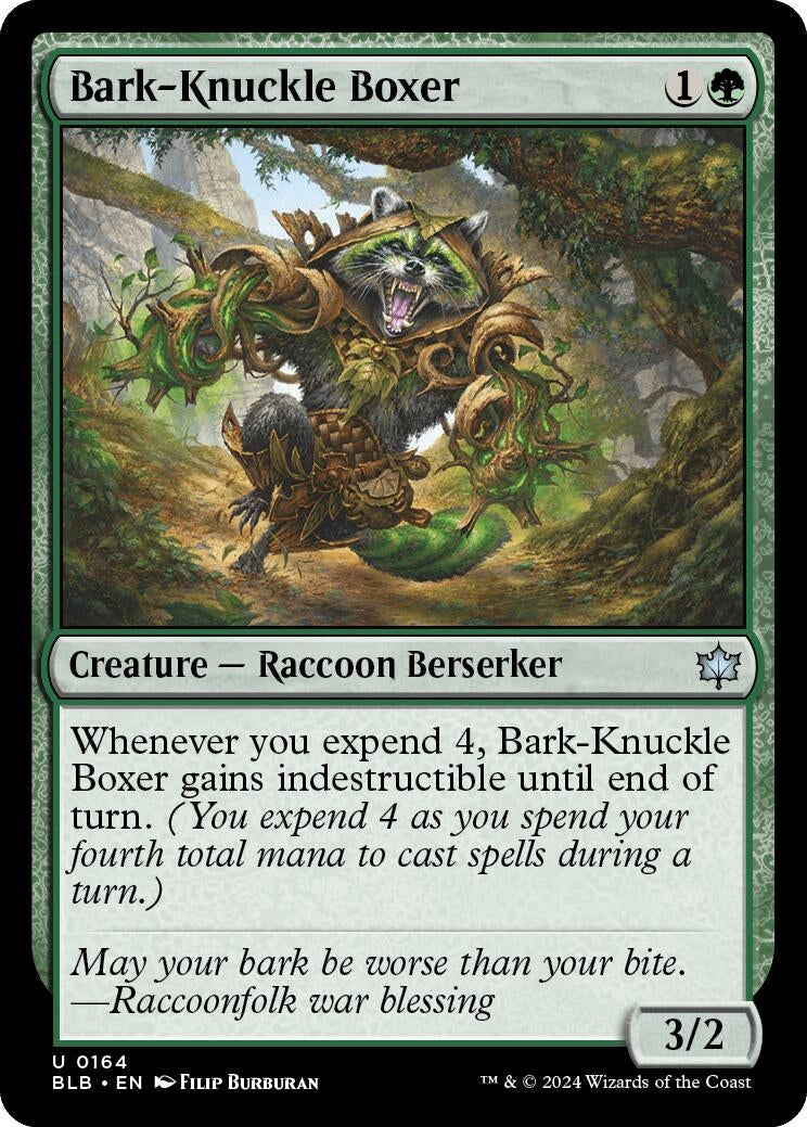 Bark-Knuckle Boxer (164) [BLB] - MTG Single