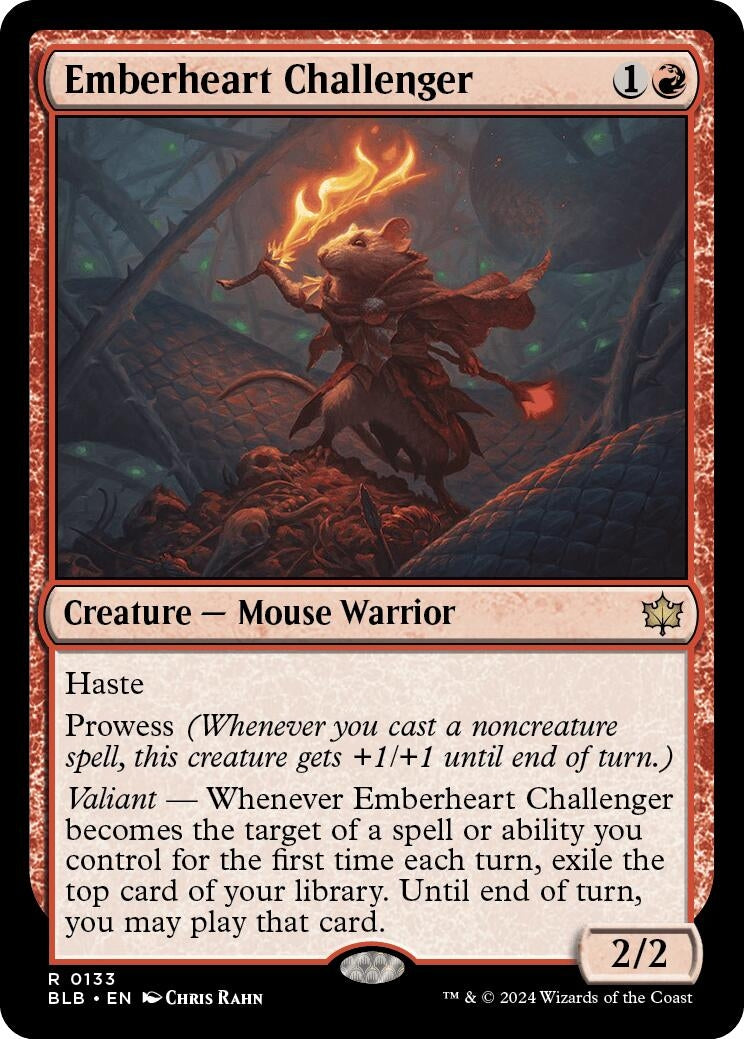 Emberheart Challenger (133) [BLB] - MTG Single