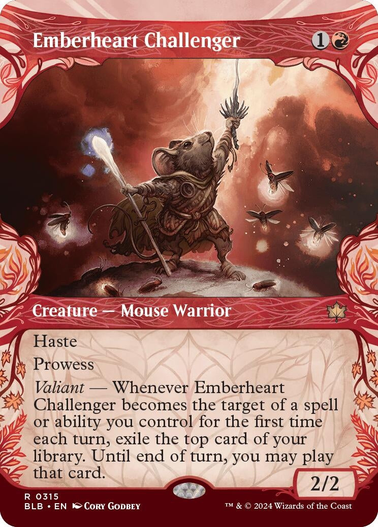 Emberheart Challenger (Showcase) (315) [BLB] - MTG Single