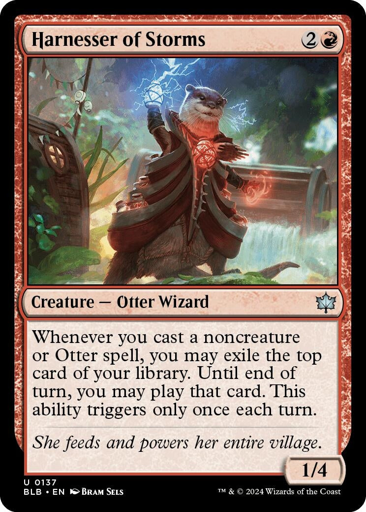 Harnesser of Storms (137) [BLB] - MTG Single