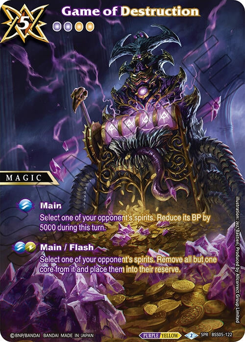 Game of Destruction (SPR) (5122) [BSS05] - Battle Spirits Saga Single