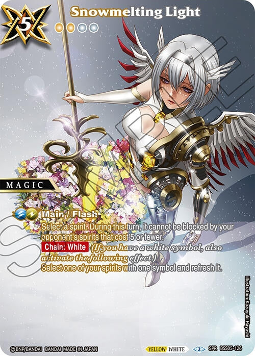 Snowmelting Light (SPR) (5126) [BSS05] - Battle Spirits Saga Single