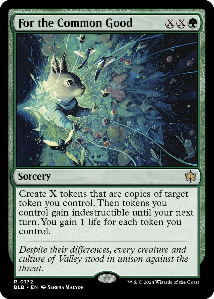 For the Common Good (172) [BLB] - MTG Single