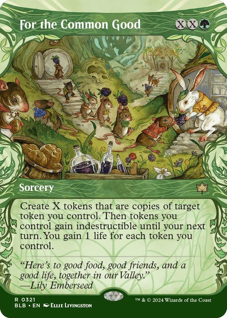 For the Common Good (Showcase) (321) [BLB] - MTG Single
