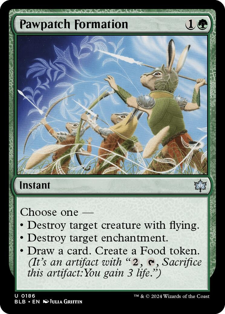 Pawpatch Formation (186) [BLB] - MTG Single