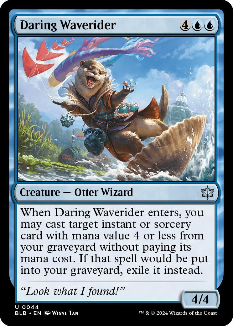 Daring Waverider (44) [BLB] - MTG Single