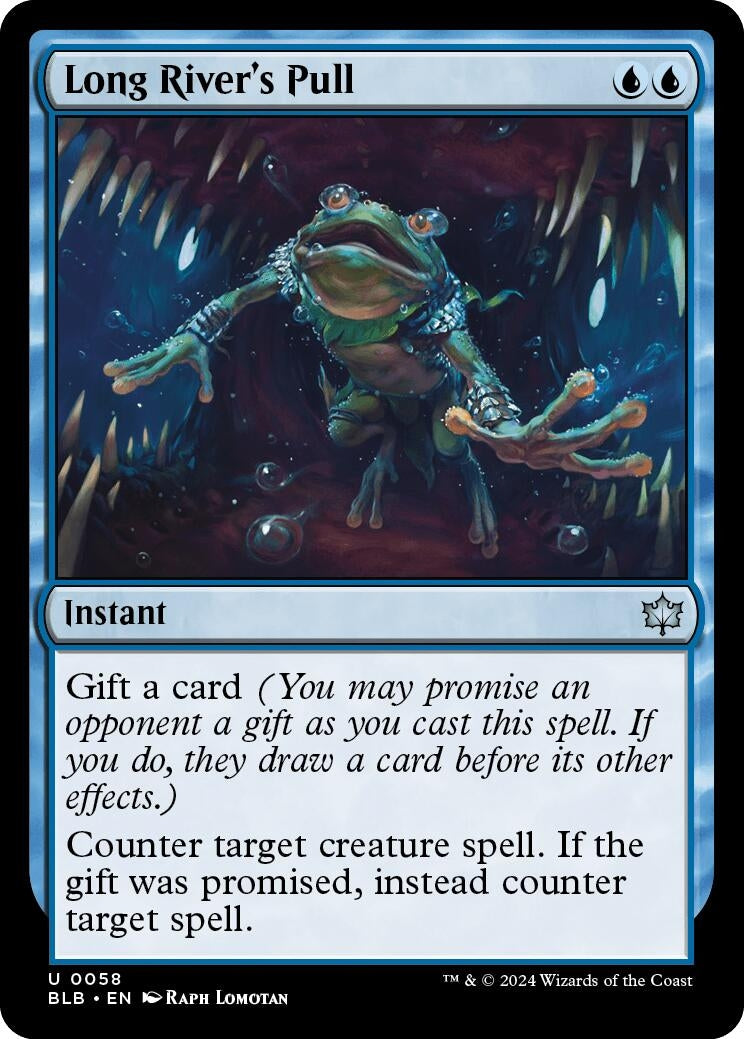 Long River’s Pull (58) [BLB] - MTG Single