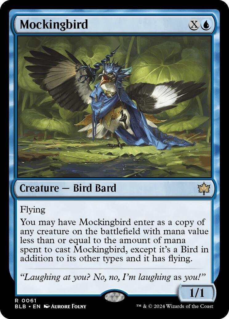 Mockingbird (61) [BLB] - MTG Single
