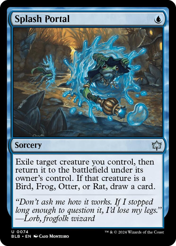 Splash Portal (74) [BLB] - MTG Single