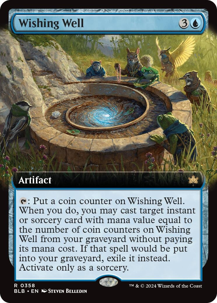 Wishing Well (Extended Art) (358) [BLB] - MTG Single