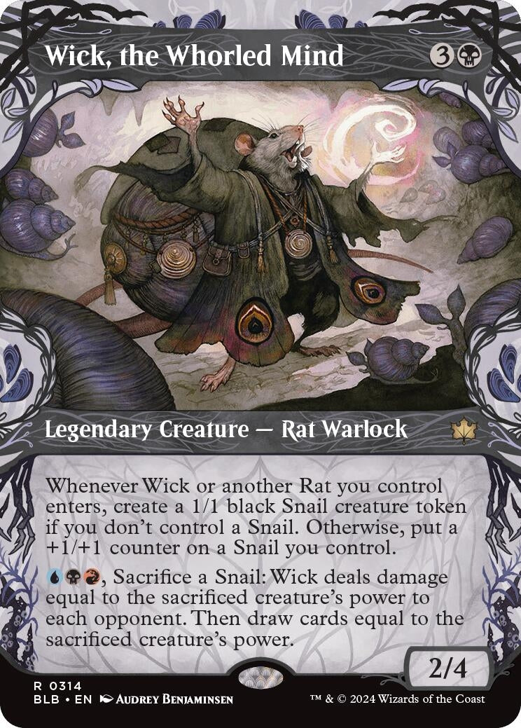 Wick the Whorled Mind (Showcase) (314) [BLB] - MTG Single