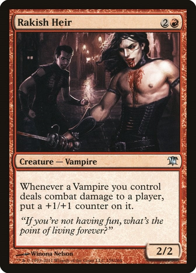 Rakish Heir (158) [ISD] - MTG Single